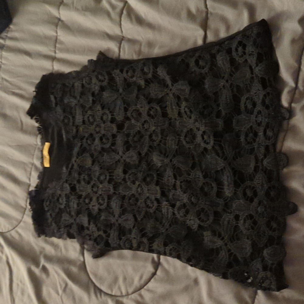 Black dress shirt